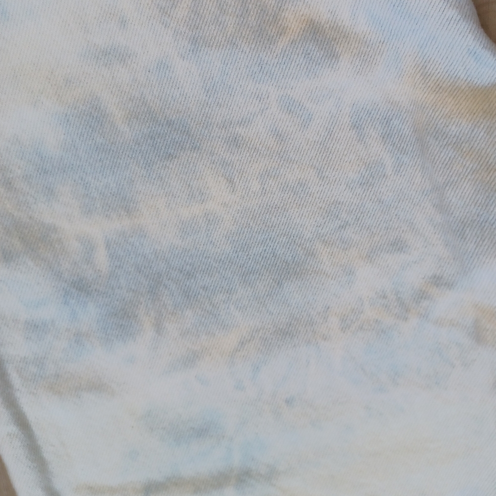 Levi's 501 Original Cropped Jeans Acid Blue Splash Light Wash 25x26 NWT - Picture 11 of 13